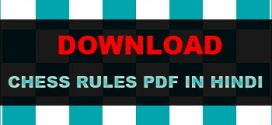 Download Chess Game Rules PDF in Hindi